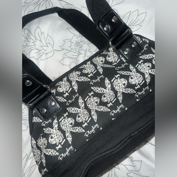 PLAYBOY BUNNY VINTAGE Y2K PLAYBOY BUNNY PURSE / Shoulder bag VERY RARE BAG - Picture 9 of 17